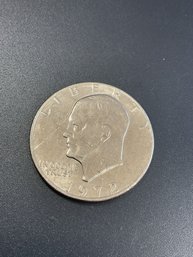 1972 D Eisenhower Dollar