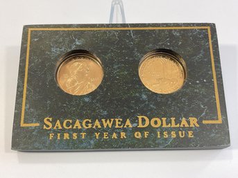 Sacagawea Dollar Set-first Year Of Issue