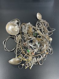425 Grams Sterling & 90% Scrap Silver