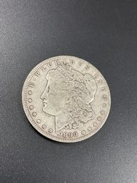 1890 O Morgan Silver Dollar