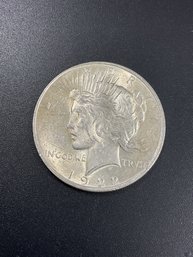 1922 Peace Silver Dollar