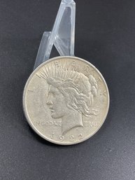 1922 D Peace Silver Dollar