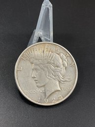 1923 D Peace Silver Dollar