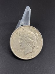 1923 D Peace Silver Dollar