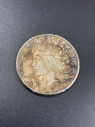 1924 S Peace Silver Dollar