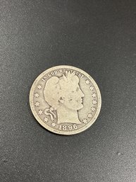 1896 Barber Quarter