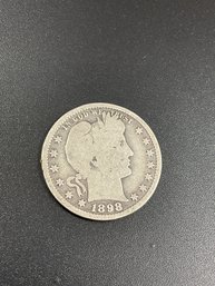 1898 Barber Quarter