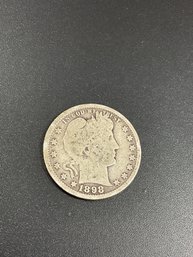 1898 Barber Quarter