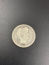 1911 Barber Quarter