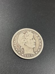 1915 Barber Quarter