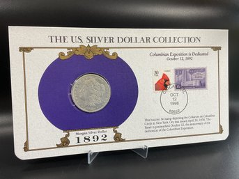 1892 O Morgan Silver Dollar