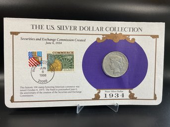 1934 Peace Silver Dollar