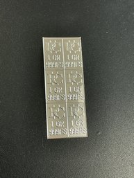 6 Grains 999 Fine Silver