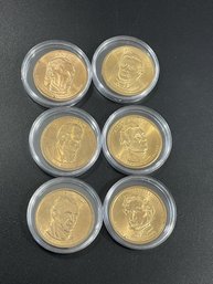 Presidential Dollars-Lot Of 6