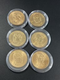 Presidential Dollars-Lot Of 6