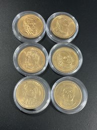 Presidential Dollars-Lot Of 6