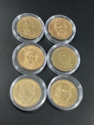 Presidential Dollars-Lot Of 6