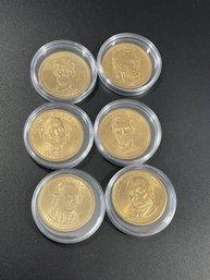 Presidential Dollars-Lot Of 6
