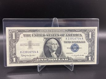 1957 B $1 Silver Certificate