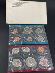 1972 U.S. Mint Uncirculated Coin Set