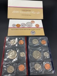 1986 U.S. Mint Uncirculated Coin Set