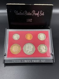 1982 U.S. Mint Proof Coin Set