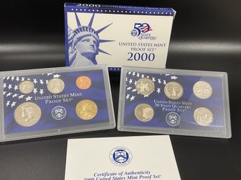 2000 U.S. Mint Proof Coin Set