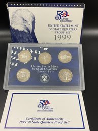 1999 U.S. Mint 50 State Quarters Proof Set