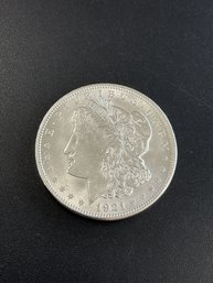 1921  Morgan Silver Dollar AU/BU