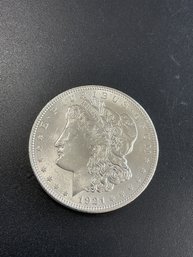 1921  Morgan Silver Dollar AU/BU