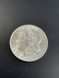 1921  Morgan Silver Dollar AU/BU
