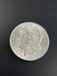 1921  Morgan Silver Dollar AU/BU