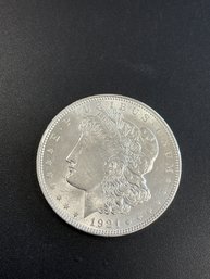 1921  Morgan Silver Dollar AU/BU