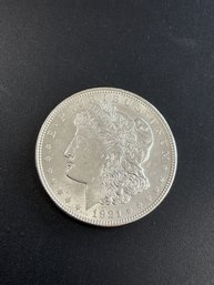 1921  Morgan Silver Dollar AU/BU