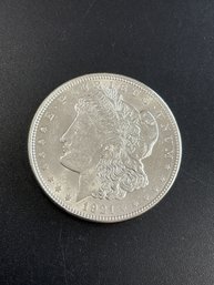1921  Morgan Silver Dollar AU/BU