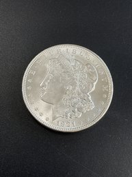 1921  Morgan Silver Dollar AU/BU