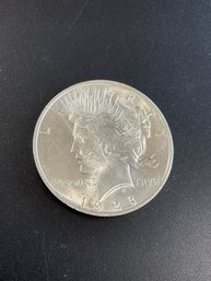 1923 Peace Silver Dollar AU/BU