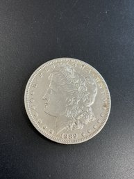 1889 O Morgan Silver Dollar