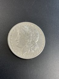 1890 O Morgan Silver Dollar