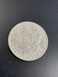 1896 O Morgan Silver Dollar