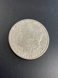 1896 O Morgan Silver Dollar