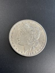 1896 O Morgan Silver Dollar