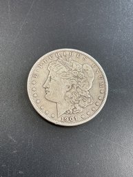 1901 O Morgan Silver Dollar
