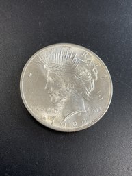 1922 Peace Silver Dollar