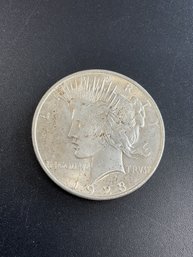 1923 Peace Silver Dollar