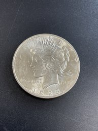 1923 Peace Silver Dollar