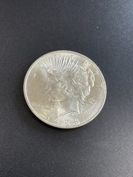 1923 Peace Silver Dollar