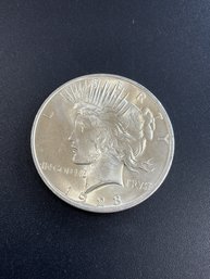 1923 Peace Silver Dollar