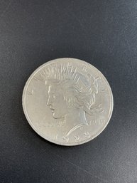 1923 Peace Silver Dollar