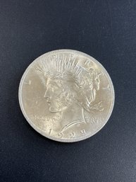 1923 Peace Silver Dollar